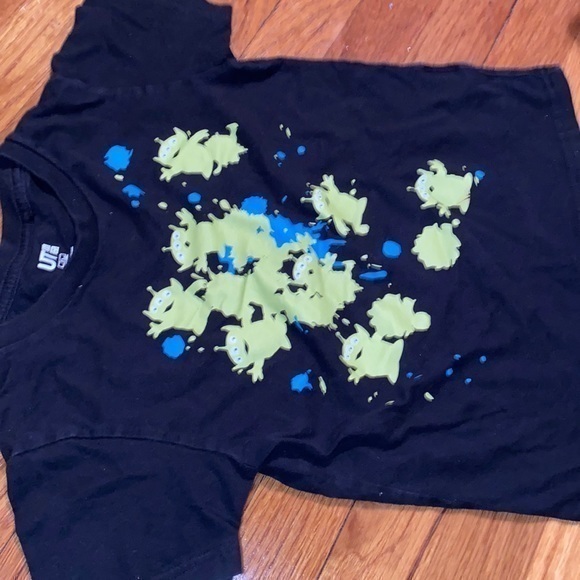 Disney Other - Rare Disney Pixar Uniqlo 5T t shirt Toy Story aliens.